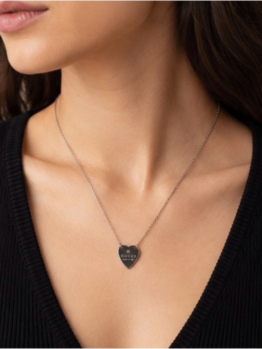 Designer Inspired Heart Pendant Necklace